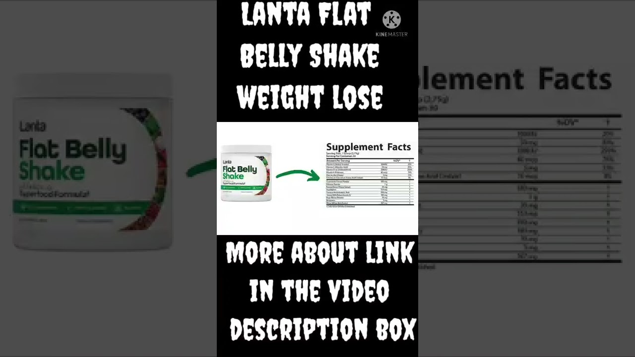 Lanta Flat Belly Shake Reviews-  Lanta Flat Belly Shake Works for Weight Loss? #weightloss #shorts