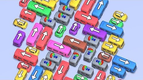 Bus crazy Traffic Jam Puzzle Level 40 Solution Walkthrough