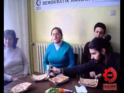 DHF - Ankara'da Ali Haydar Yıldız'ın Ailesi Yemek Verdi (Video Haber)