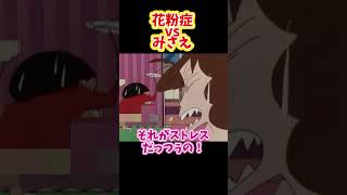 花粉症vsみさえ『母ちゃんが花粉症になったゾ』#クレヨンしんちゃん #野原しんのすけ #野原みさえ #野原ひろし #野原ひまわり #爆笑