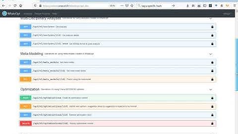 11 WhatsOpt metamodel 3 (REST API)