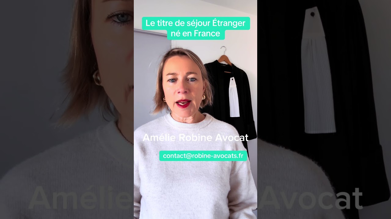 Le titre de séjour Etranger né en France