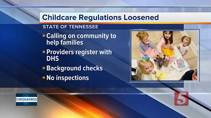 Gov. Lee loosens restrictions for childcare facilities during COVID-19 outbreak