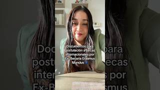 Documentos de Postulación a Becas Internacionales ✈️👩🏻🎓