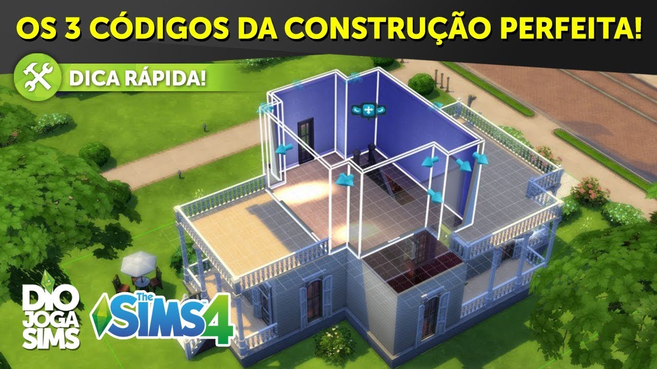 OS 3 CÓDIGOS DA CONSTRUÇÃO PERFEITA NO THE SIMS 4!