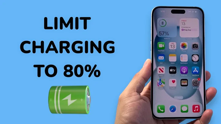 How To Limit iPhone Charging To 80%?