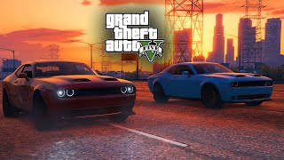 GTA 5 BLOODS VS CRIPS HELLCAT BATTLE 12