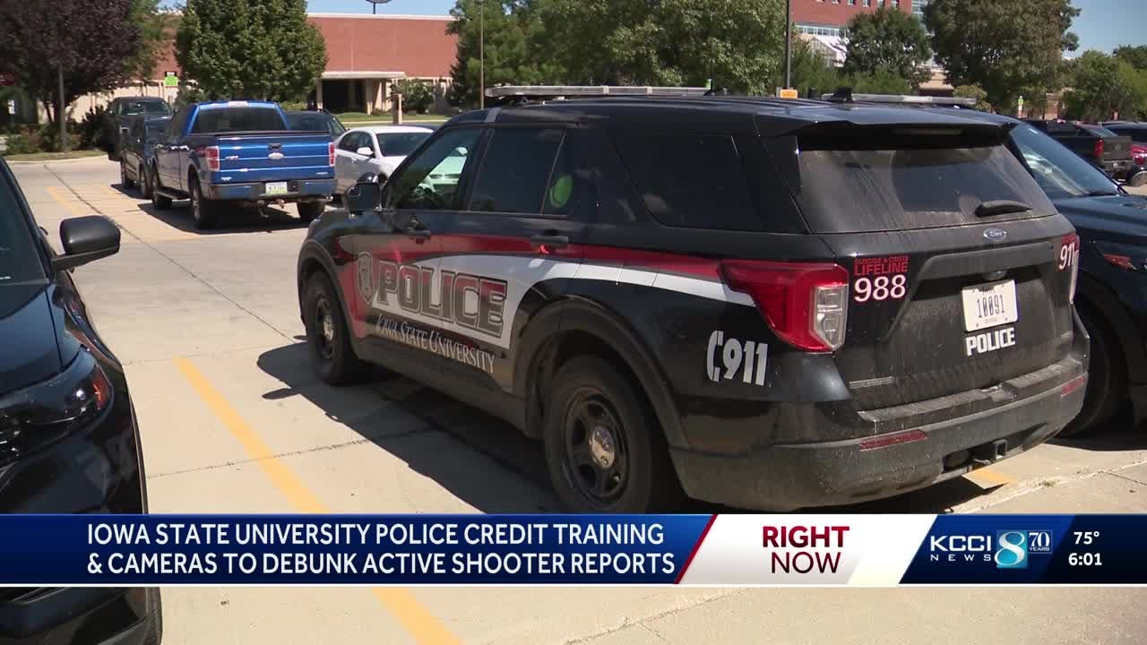 Iowa State University police credit training and cameras to debunk ...