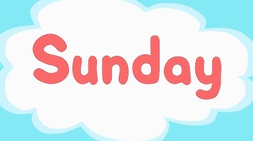 Thumbnail of Days of the Week Song 2