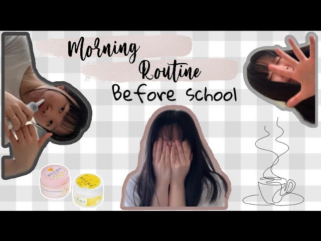 An average high school student morning routine || YouMe Defpheny class=