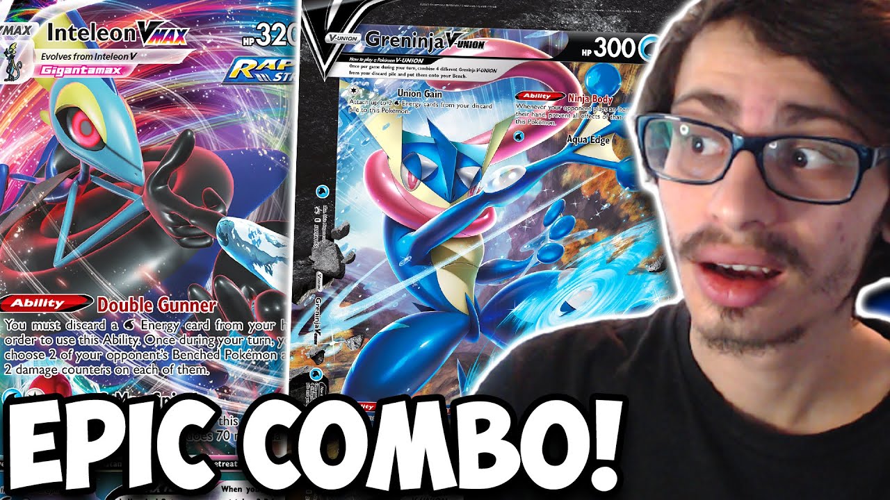 Bench WIPES! Inteleon VMAX & Greninja V Union Are An EPIC Combo! Fusion ...