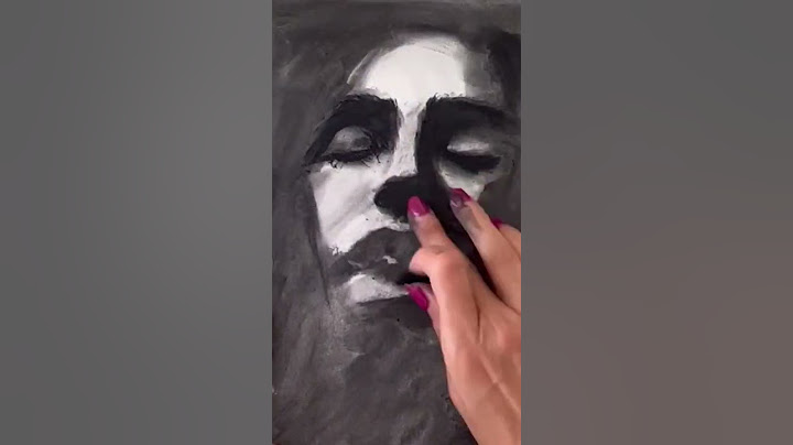 Disegno a carboncino || e le dita diventano nere! ✍️🤣#portrait #charcoaldrawing #arttutorial