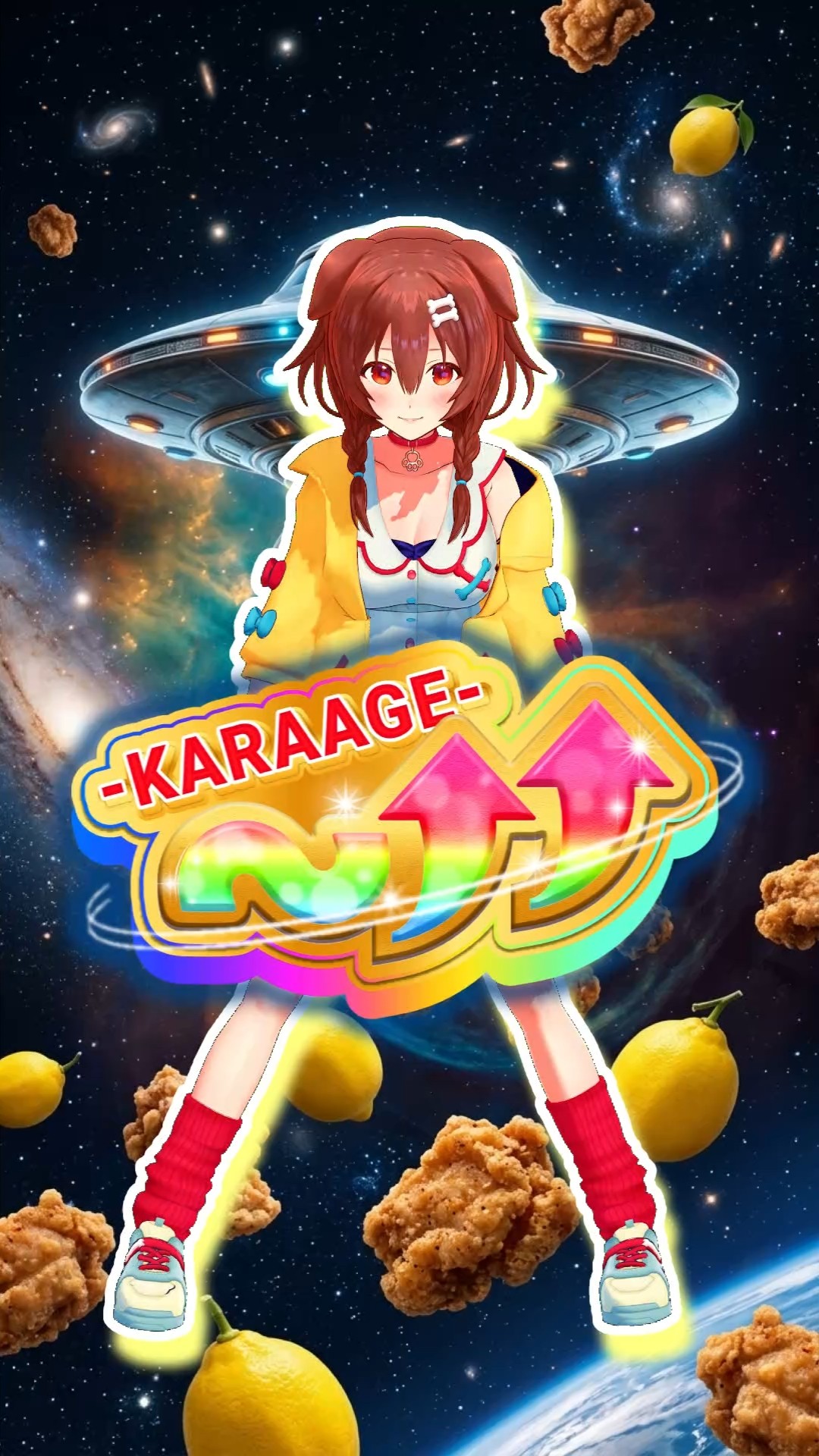 ホロライブMMD】戌神ころね ／ ～↑↑ -KARAAGE- ／ 赤城ウェン #でき