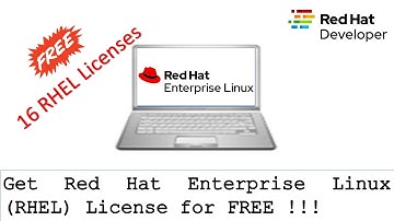 How to get Red Hat Enterprise Linux (RHEL) license for free!