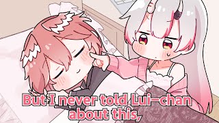 Ojō was completely surprised by lui being half asleep【Animated Hololive/Eng sub】