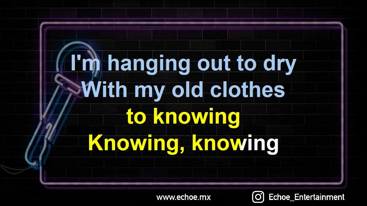 U2 One Step Closer (Versión Karaoke) YouTube