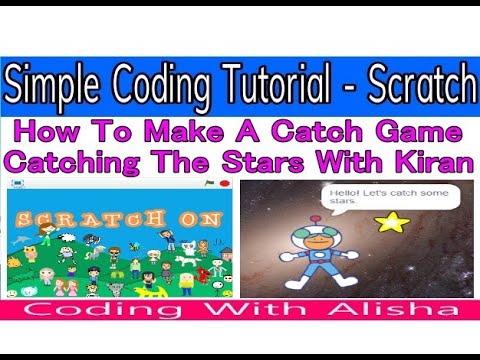 How To Make Game Catch The Star With Astronaut Kiran|Simple Coding ...