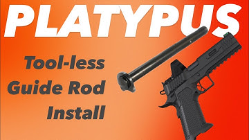 Stealth Arms Platypus With Atlas Gunworks Tool-less Guide Rod Installation