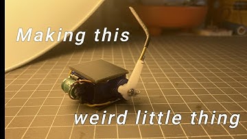 BEAM Turmet build video. The second simplest BEAM robot