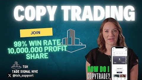 Learn Copy Trading Join Now #tradesignalhive - @tradesignalhive