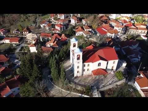 Το Λεόντιο (Ν. Αχαΐας) ΑΝΩΘΕΝ - Aerial video by drones Dji