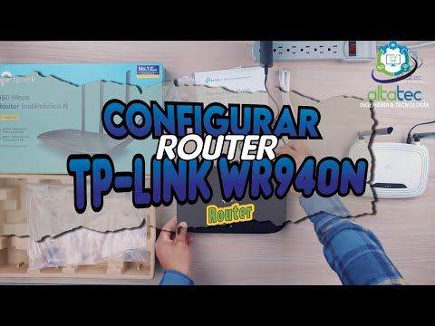 Como Configurar Router Tp-Link (TL WR940N) en Modo ROUTER (Paso a Paso)