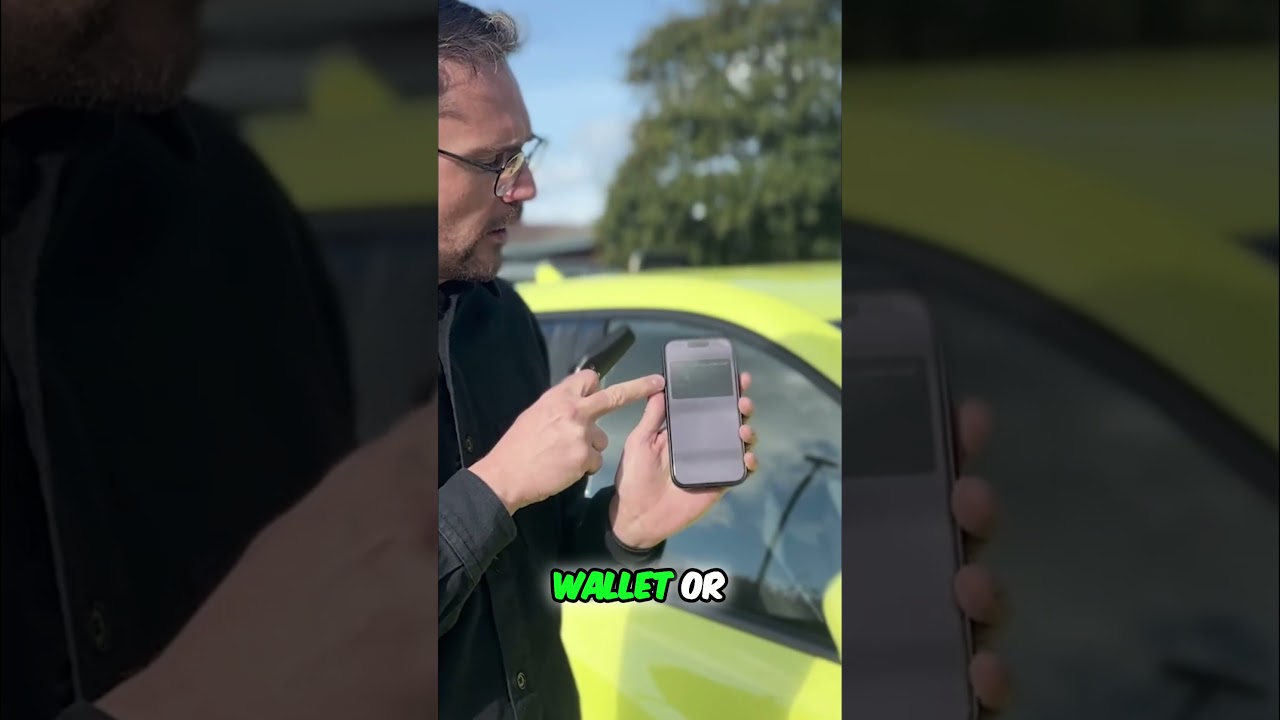 Can you unlock your car with your phone? Digital Keycard on iPhone for the BYD Dolphin Surf.