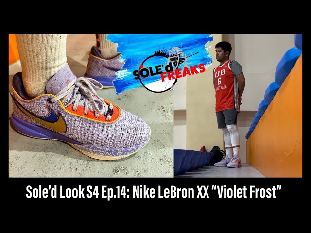 NIKE LEBRON 20 Violet Frost HIDDEN DETAILS NIKE HIDE 