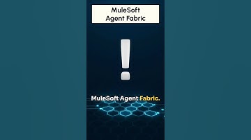 What is MuleSoft Agent Fabric?  #technology #programming  #mulesoft #ai