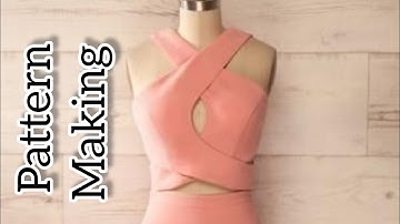 collar design pattern making tutorial