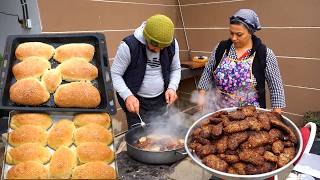 107 cutlets from 2 kilograms of meat! 40 pices Bread - Budget Dinner