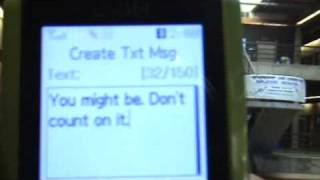 World's Fastest Texter Pledges to Practice Safe Text (Pt. 1)