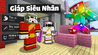 Minecraft Bedwars, Nhưng Sở Hữu Giáp Siêu Nhân Gao PVP Như Hacker Siêu Vip Troll T Gaming ??