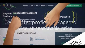 Magento Web development services company - Bliss Web Solution