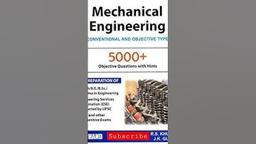 R.S. Khurmi Mechanical Engineering Objective Type #youtubeshorts #mechanicalengineering #objective