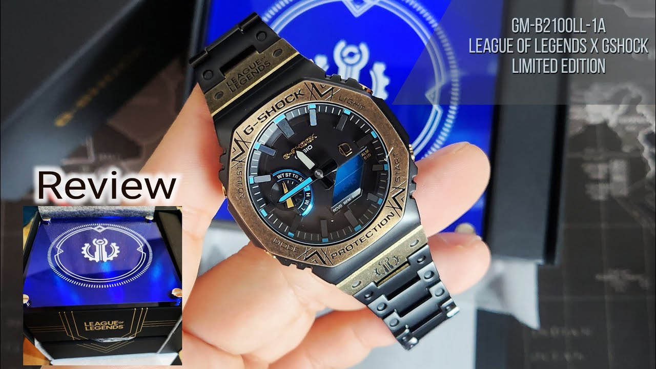 GM-B2100LL-1A (League of Legends x G-SHOCK) A G-SHOCK that gamers 