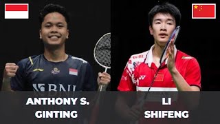 GINTING MEMBARA! Anthony Sinisuka Ginting (INA) vs Li Shifeng (CHN) | Badminton Highlight