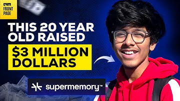 The 20-Year-Old Who Rejected YC, The Indian Wunderkind Building the ‘Memory Layer’ of AI