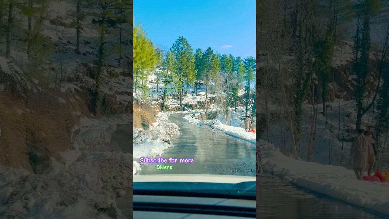 Heavy Snowfall || Best place for Tourism || Rawalakot Azad Kashmir. 