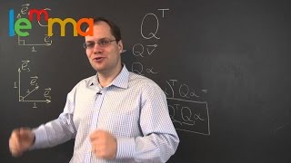 Linear Algebra 20d: Length Preserving Linear Transformations and Orthogonal Matrices
