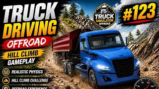 TRUCK SIMULATOR DRIVE USA: EVO Mountain Offroad Truck Driving 🚛🔥 Realistic Hill Climb Gameplay screenshot 3