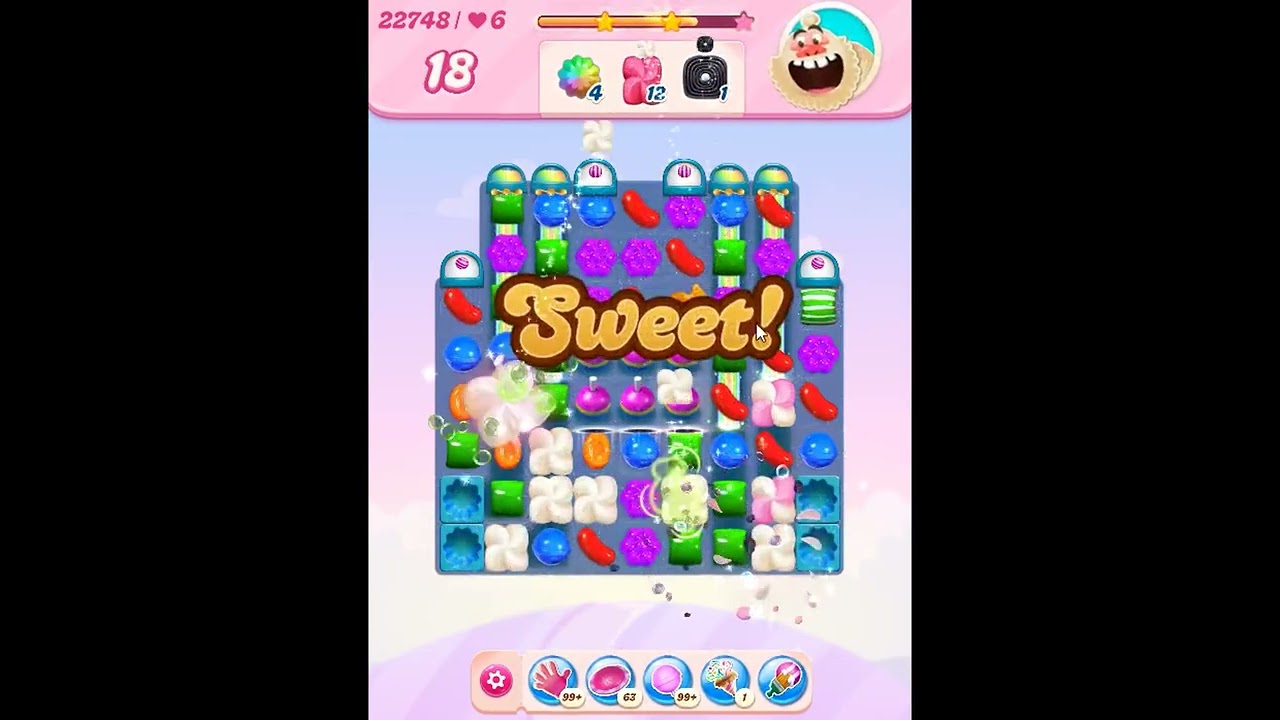 Candy Crush Saga Level 22748 - NO BOOSTERS | SKILLGAMING ✓ - YouTube