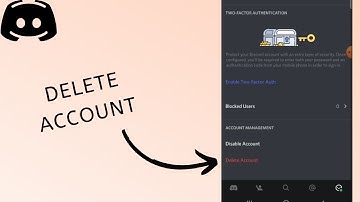 How to Delete Discord account 2022