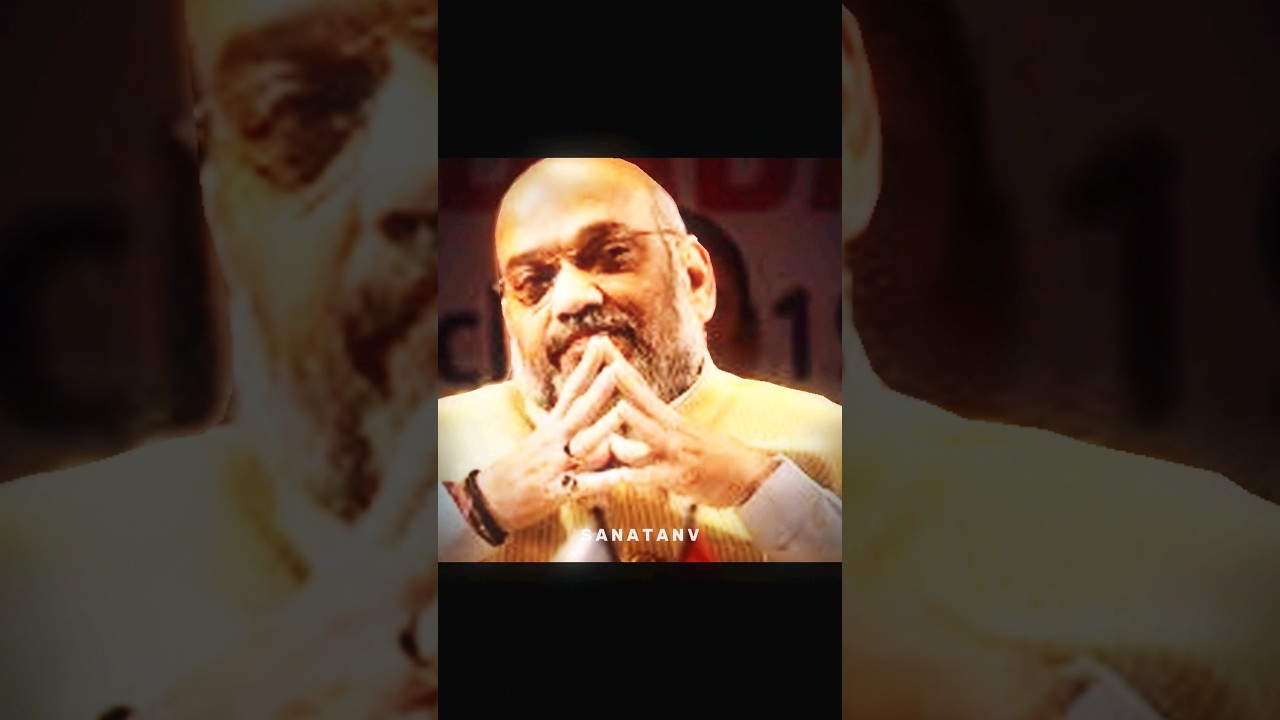 Amit Shah fire mode on 🔥