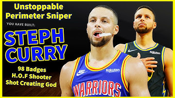 *SHOOTING G.O.A.T 👨‍🍳* The Best Steph Curry PG Build on NBA 2K22 Next Gen! 3pt Sniper! 98 Badges!