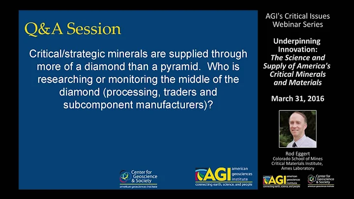 Underpinning Innovation: Question & Answer Session