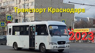 ТРАНСПОРТ КРАСНОДАРА 2023!