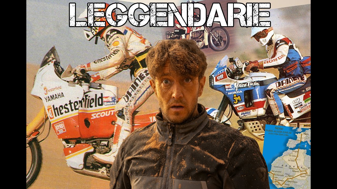 LE INCREDIBILI MOTO ORIGINALI della PARIS DAKAR!