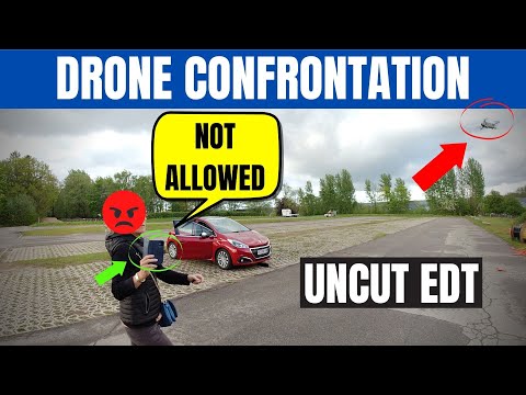 OFFENSIVE Drone KAREN Stopped my DJI Mini 3 Pro Testing (Uncut Version)