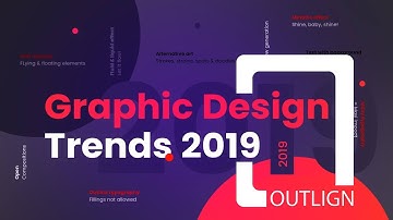 Top 2019 Graphic Design Trends || Study Designing